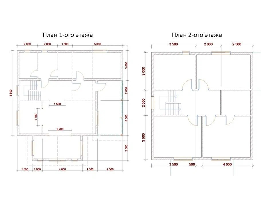 Построили дом по проекту ДД-33: 170 кв.м., 4 спальни и 40-метровая кухня-гостиная