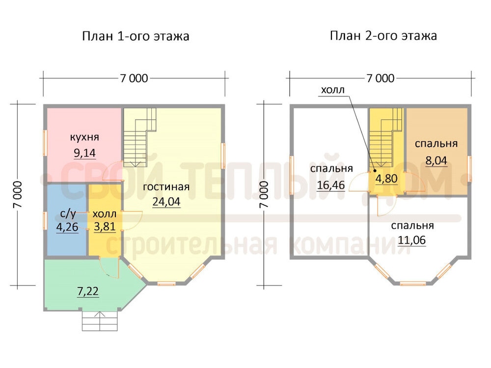 Проект дома на 100 кв. метров