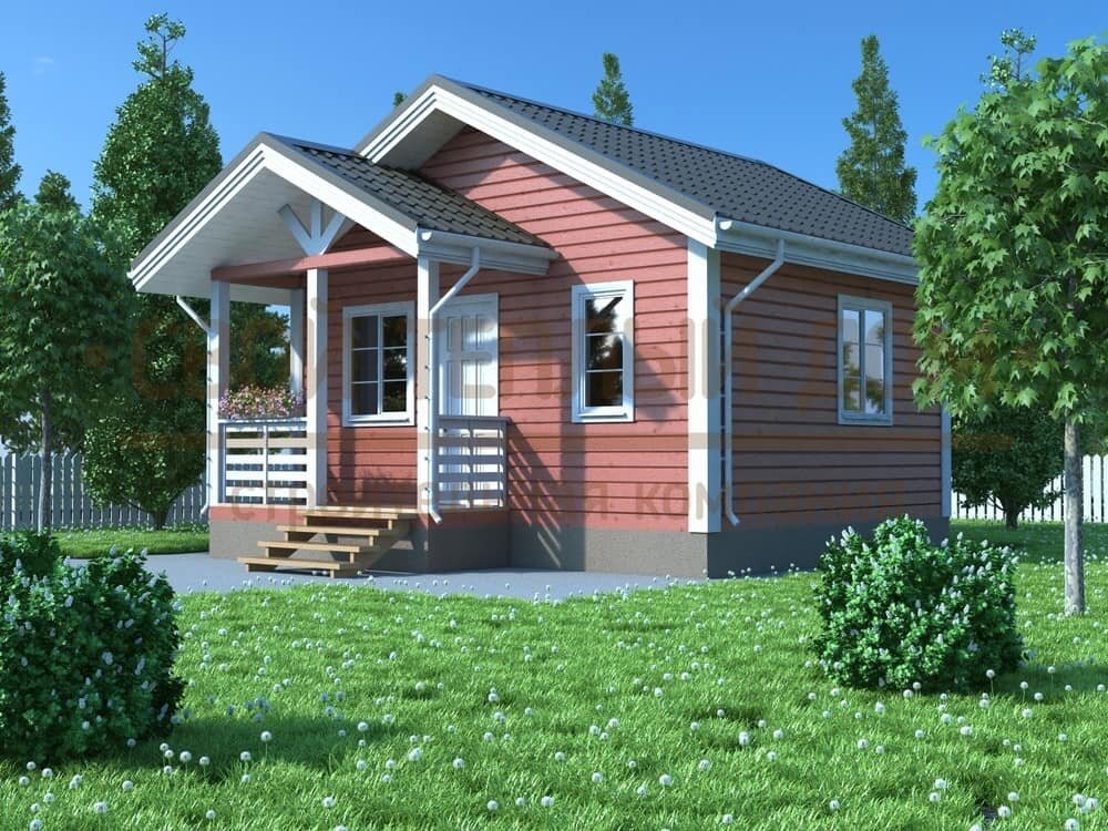 Домик по проекту К-5