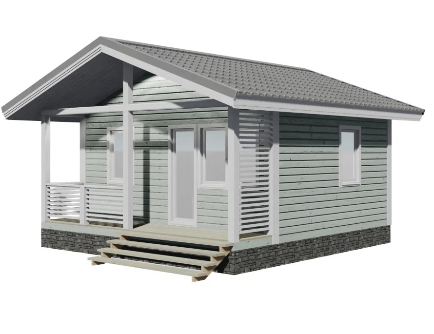 Дом по проекту МД-1