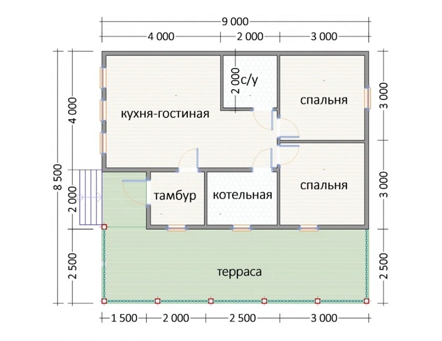 Планировка проекта К-25